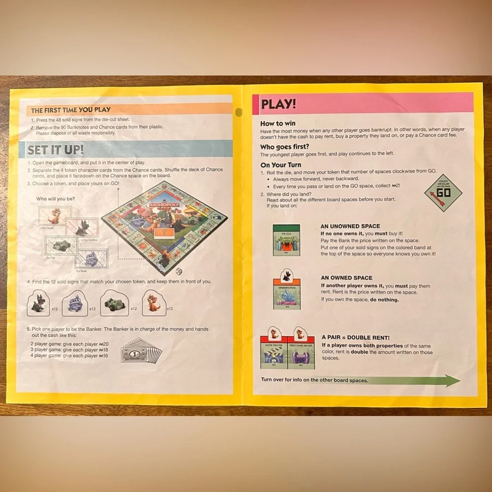 KIDS Hasbro Gaming Monopoly Junior - My First Monopoly Game